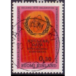 Finland. 1970. Nuclear data og Invalidefond. AFA nr 683-84 ** stemplet **