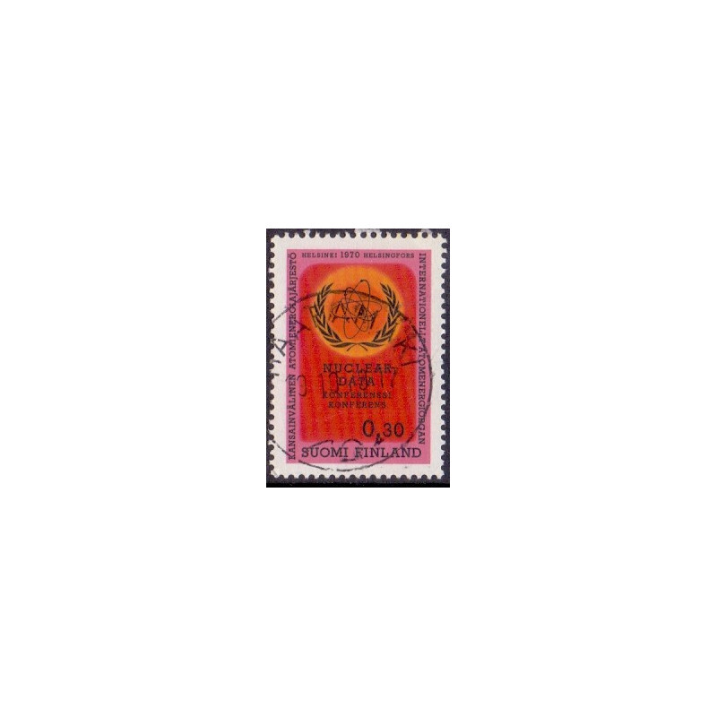 Finland. 1970. Nuclear data og Invalidefond. AFA nr 683-84 ** stemplet **