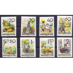 Ungarn. 1960. Eventyrserie II. Utakket AFA nr. 1682-89U **