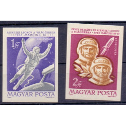 Ungarn. 1965. Russiske astronauter. Utakket AFA nr. 2075-76U **