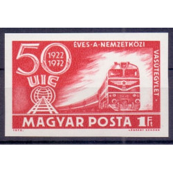 Ungarn. 1972. Jernbanejubilæum. Utakket AFA nr. 2751U **