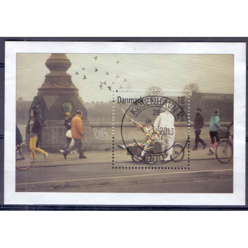 2012. Europamærke / CEPT. AFA nr. 1697Ax,Variante, ** miniark  Stemplet FDC