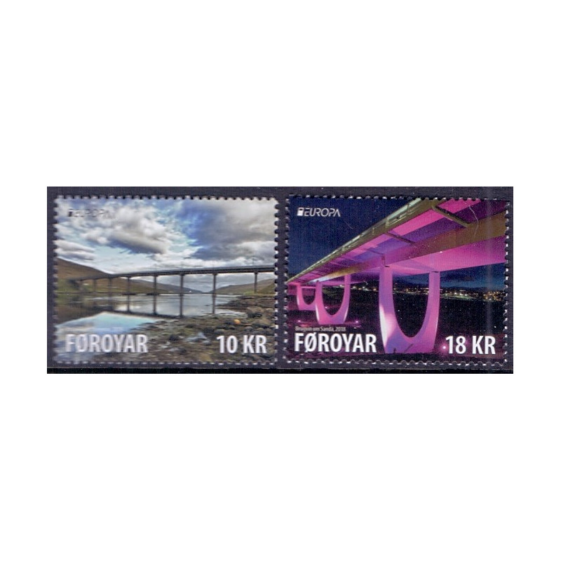 Færøerne. 2018. Norden Fisk, AFA nr 913 ** , Postfrisk stemplet FDC