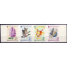 Ungarn/Hungary 1964. Frimærkets dag 4-stribe, UTAKKET. AFA nr 2010U **