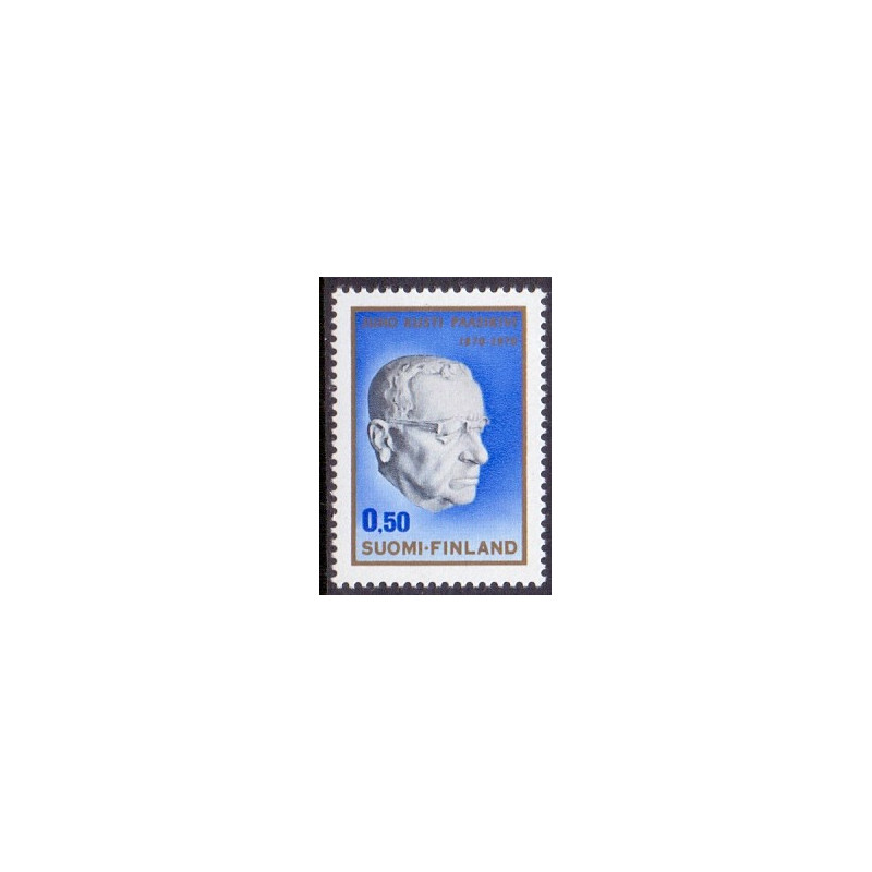 Finland. 1970. Juho Paasikivis og Finsk Industri. AFA nr. 692-93 **    stemplet **