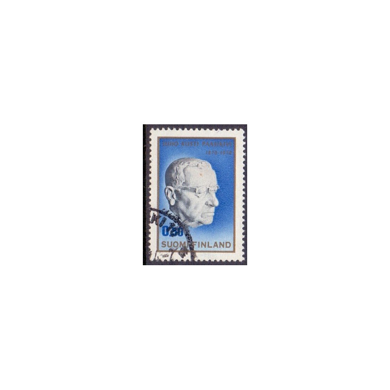 Finland. 1970. Juho Paasikivis og Finsk Industri. AFA nr. 692-93 **    stemplet **