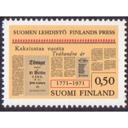 Finland. 1971. Torneå, Finsk presse og udsigstårnet i Tammerfors. AFA nr. 698-700 **   stemplet **