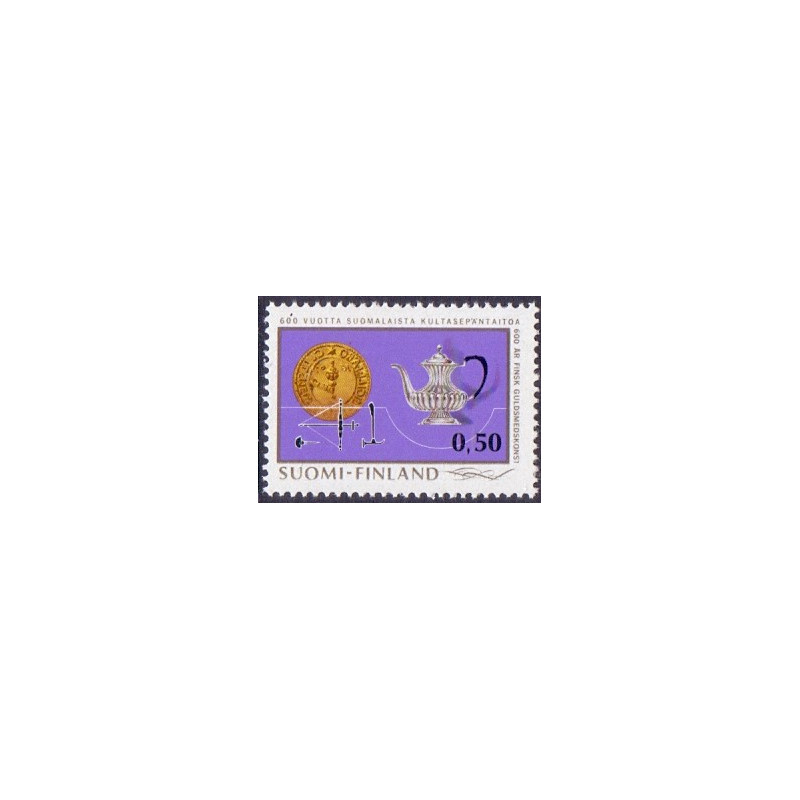 Finland. 1971. Guldsmedekunst og Plastindustri. AFA nr. 704-05 **   stemplet **