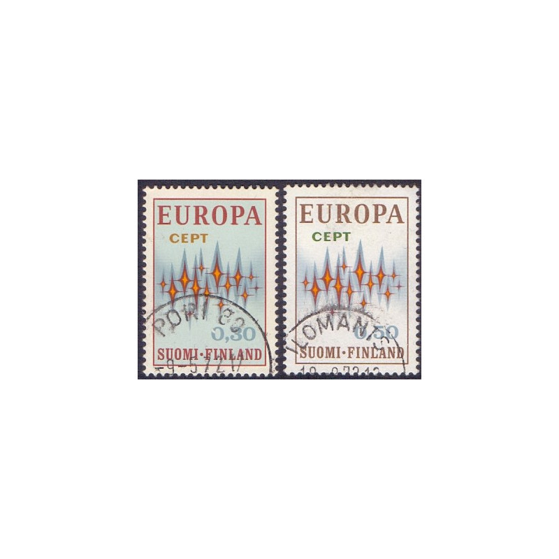 Finland. 1972. Europamærker. AFA nr. 708-09 **  stemplet **