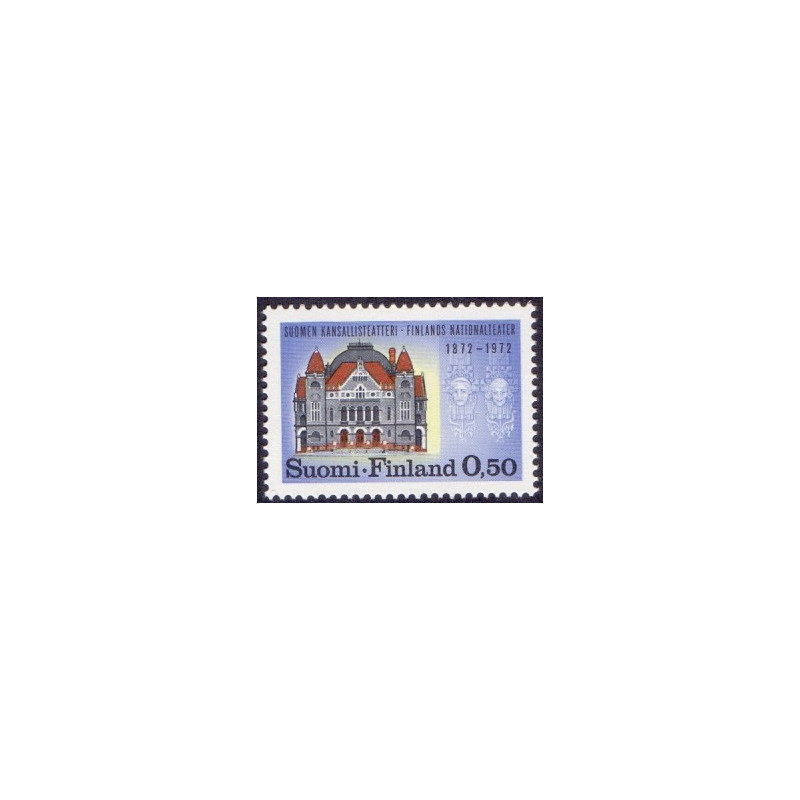 Finland. 1972. Nationalteater og SALT forhandlinger. AFA nr. 710-11 **  stemplet **