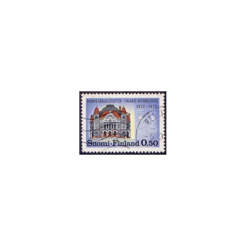 Finland. 1972. Nationalteater og SALT forhandlinger. AFA nr. 710-11 **  stemplet **