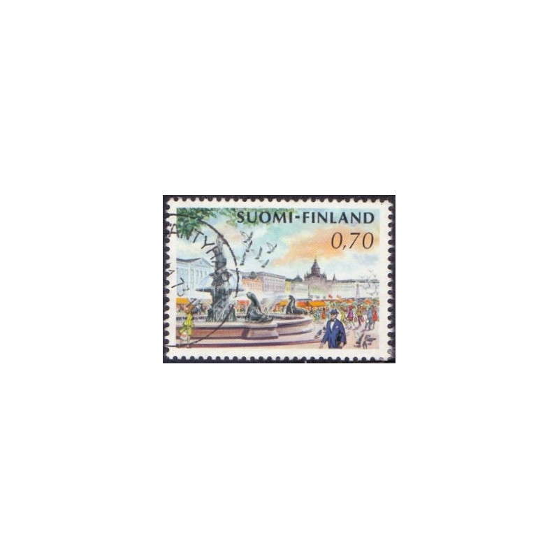 Finland. 1973. Salutorget i Helsingfors. AFA nr. 724 **  stemplet **
