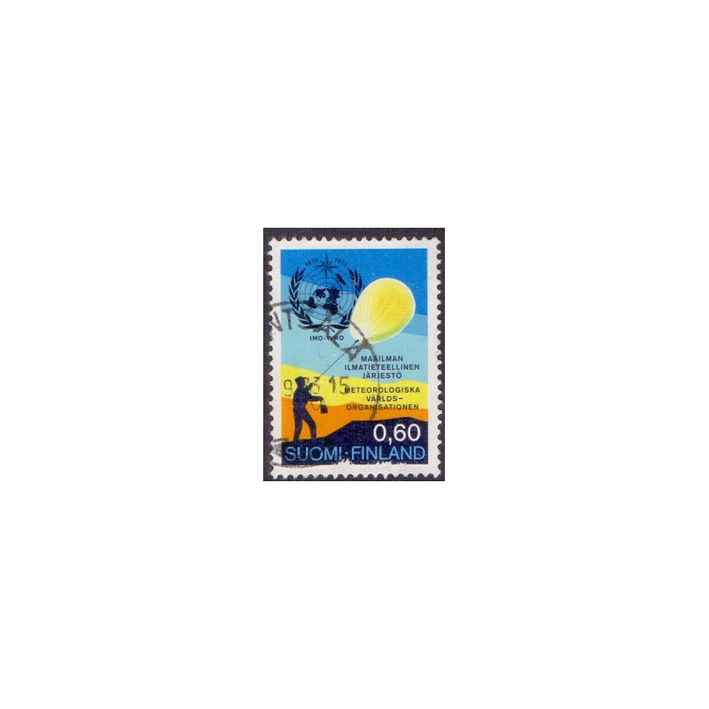 Finland. 1973. WMO og Eliel Saarinen. AFA nr. 735-36 **   stemplet **