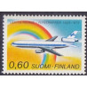 Finland. 1973. Flytrafik og julefrimærke. AFA nr. 745-46 **   stemplet **