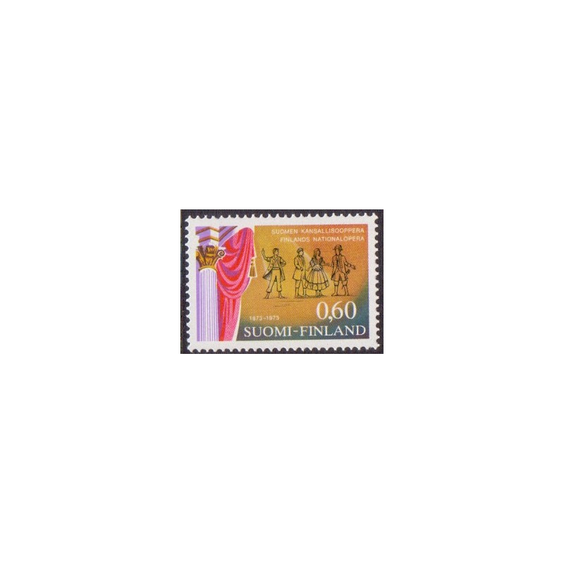 Finland. 1973. Nationalopera og Porcelænsindustrien. AFA nr. 747-48 **   stemplet **