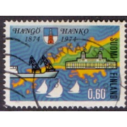 Finland. 1973-74. Paavo Nuurmi og Hangö byjubilæum. AFA nr. 749-50 **   stemplet **