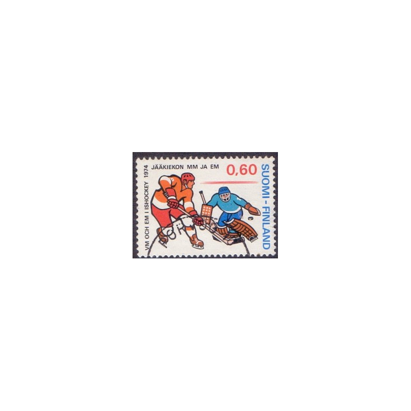 Finland. 1974. Ishockey EM og WM. AFA nr. 752 **   stemplet **