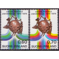 Finland. 1974. Verdenspostunionen. AFA nr. 763-64 **    stemplet **