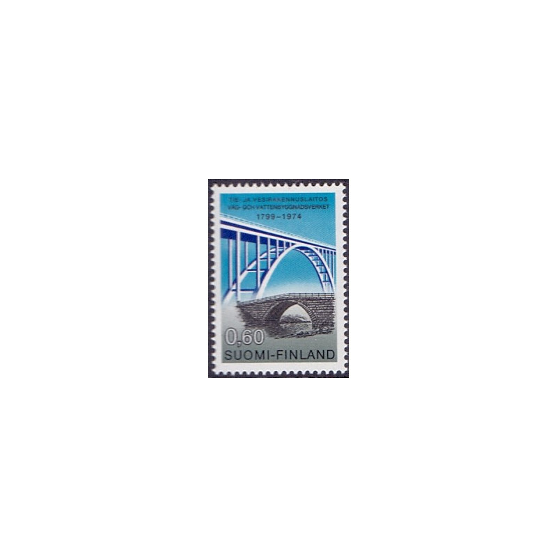 Finland. 1974. Vej og Vandjubilæum. FLOUR. AFA nr. 766F **   stemplet **