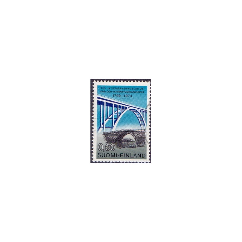 Finland. 1974. Vej og Vandjubilæum. FLOUR. AFA nr. 766F **   stemplet **