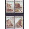 Færøerne 1989. Forbjerge  AFA nr. 184-7 komplet postfrisk