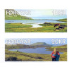Færøerne. 2018. Sandvatn & Toftavatn,fra hæfter AFA nr 905-06E **   , Postfrisk stemplet FDC