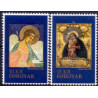 Færøerne. 2018. Ikoner. AFA nr. 926-27 ** , Postfrisk stemplet FDC