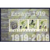 Færøerne. 2019. Færøernes første frimærke, miniark. AFA nr. 930 ** , Postfrisk stemplet FDC