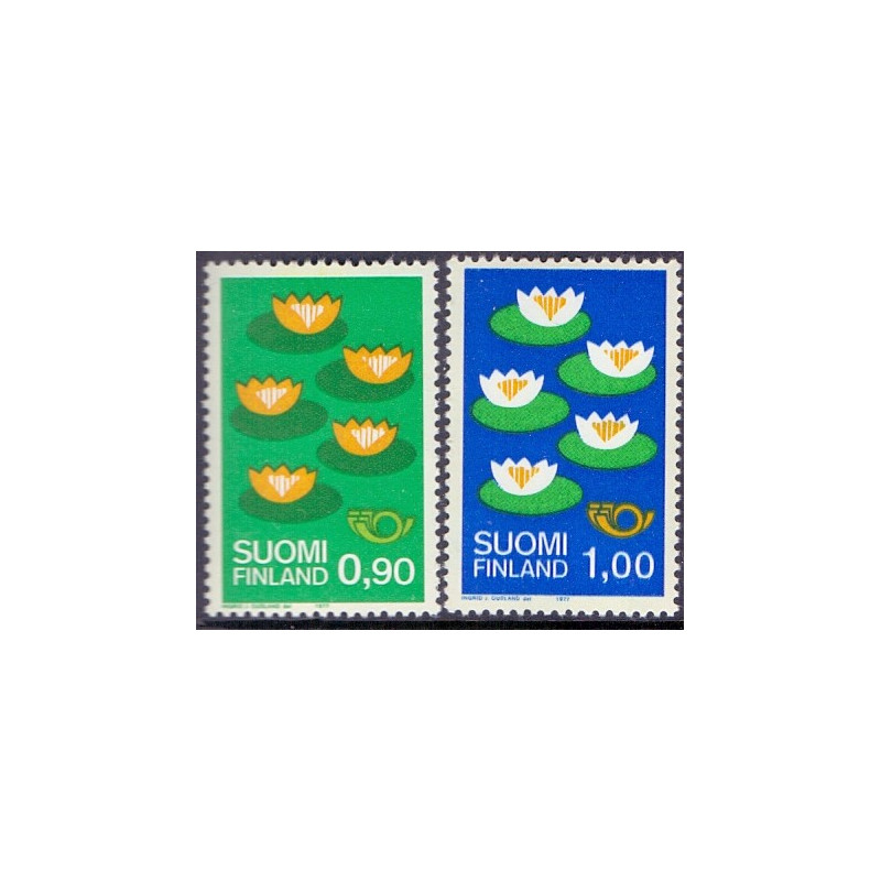 Finland. 1977. Nordisk råd 2. oplag. AFA nr. 810H-11H **    , postfrisk stemplet