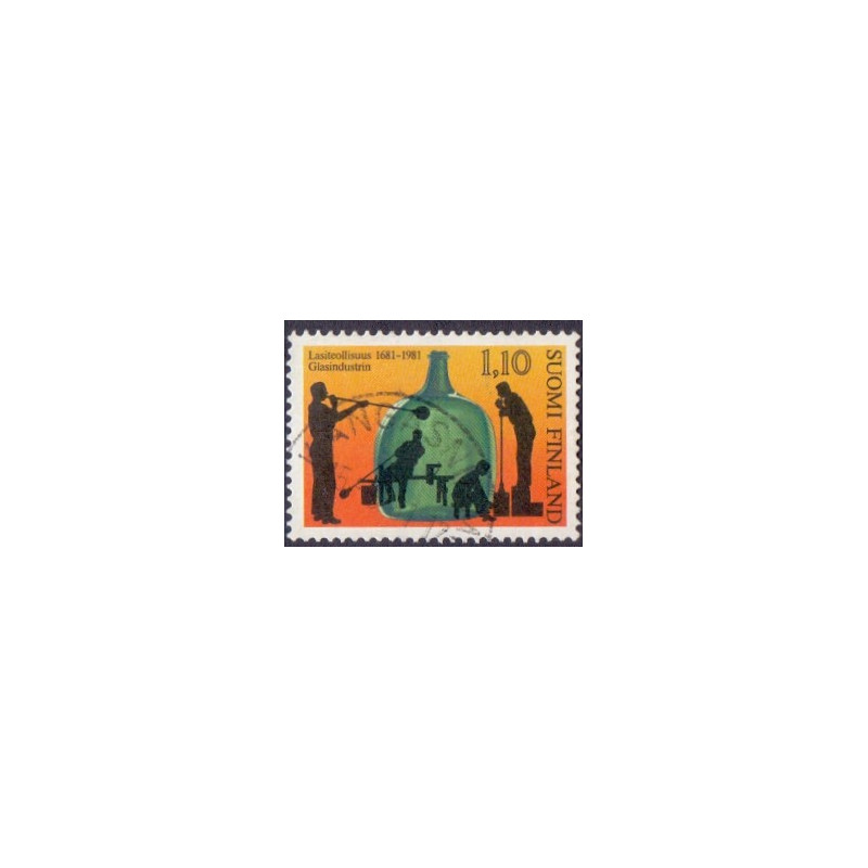 Finland. 1981. Glaspruduktion, og NORDIA. AFA nr 885-86 **   , postfrisk stemplet FDC