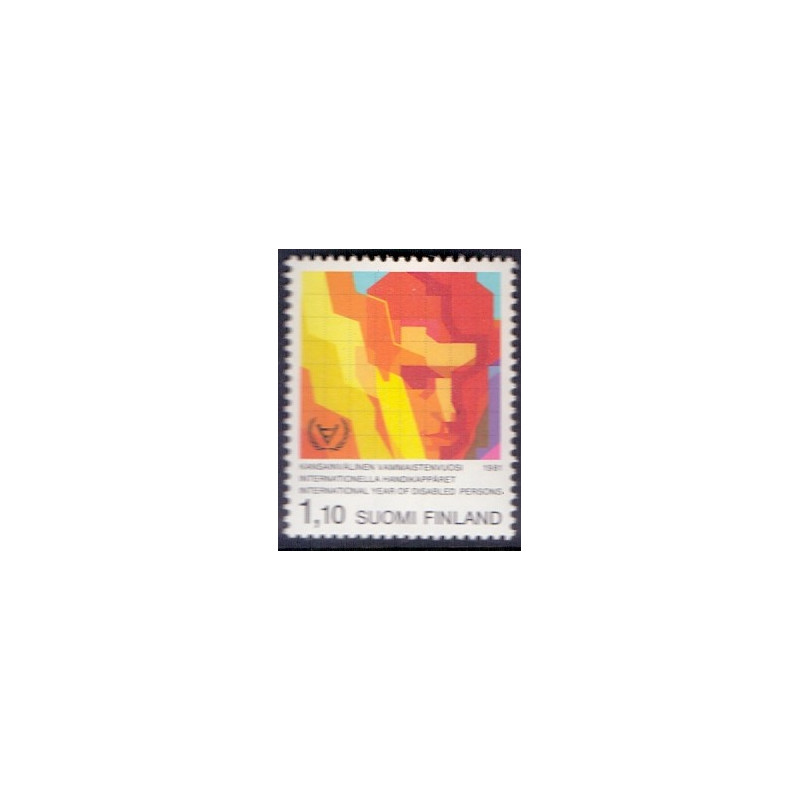 Finland. 1981. Handicapår, og julefrimærker. AFA nr. 894-96 **   , postfrisk stemplet FDC
