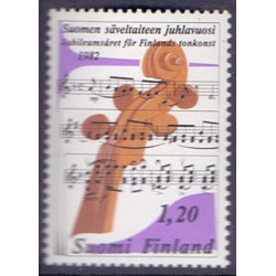 Finland. 1982. Kuopio jubilæum, og Musik. AFA nr. 901-02 **   , postfrisk stemplet FDC