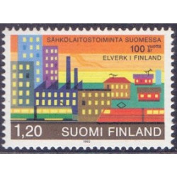 Finland. 1982. Elektricitet og Nyttehaver. AFA nr. 903-04 **   , postfrisk stemplet FDC