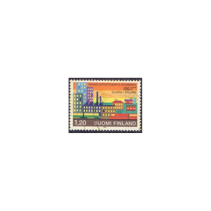 Finland. 1982. Elektricitet og Nyttehaver. AFA nr. 903-04 **   , postfrisk stemplet FDC