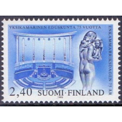 Finland. 1982. Valutafond, og Etkammerrigsdags jubi. AFA nr. 907-08 **   , postfrisk stemplet FDC