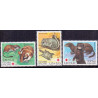 Finland. 1982. Truede dyr, Røde Kors. AFA nr. 919-21 **   , postfrisk stemplet FDC