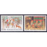 Finland. 1982. Julefrimærker. AFA nr. 922-23 **   , postfrisk stemplet FDC