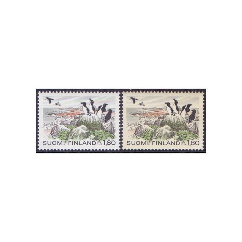 Finland. 1983. Nationalparker, og brugskunst, AFA nr. 926F, A-27 ** (3)   , postfrisk stemplet FDC