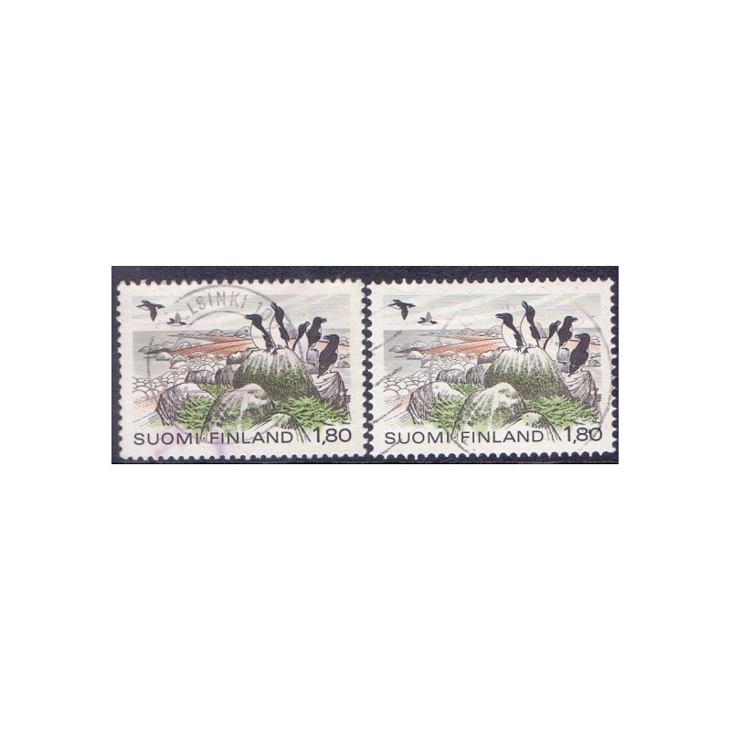 Finland. 1983. Nationalparker, og brugskunst, AFA nr. 926F, A-27 ** (3)   , postfrisk stemplet FDC