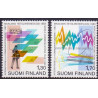 Finland. 1983. Verdenskommunikationsår. AFA nr. 930-31 **   , postfrisk stemplet FDC