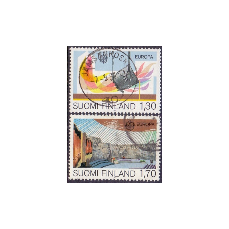 Finland. 1983. Europamærker. AFA nr. 932-33 **   , postfrisk stemplet FDC