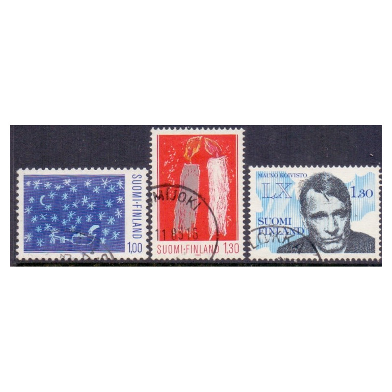 Finland. 1983. Julefrimærker. AFA nr. 941-42 **   , postfrisk stemplet FDC