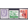 Finland. 1984. Suppleringsværdi, og brevklassificeringsreform. AFA nr. 945-47 **  , postfrisk stemplet FDC