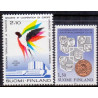 Finland. 1985. Helsinkiaftaler, og Länsförvaltningen. AFA nr. 976-77 **   , postfrisk stemplet FDC