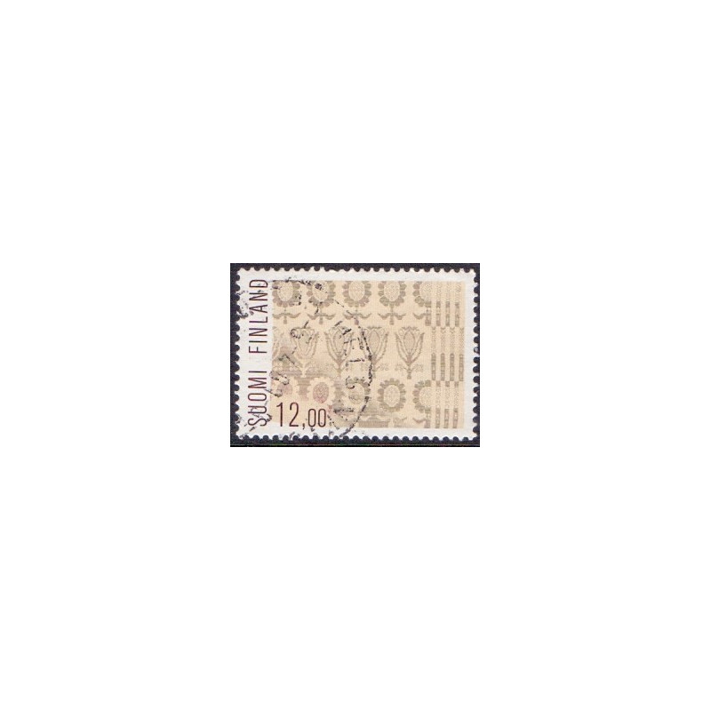Finland. 1985. Damaskdug. AFA nr. 978 **   , postfrisk stemplet FDC