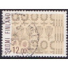 Finland. 1985. Damaskdug. AFA nr. 978 **   , postfrisk stemplet FDC