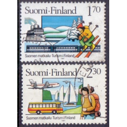 Finland. 1987. Turisme. AFA nr. 1010-11 **   , postfrisk stemplet FDC
