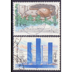 Finland. 1987. Europamærker. AFA nr. 1017-18  **   , postfrisk stemplet FDC