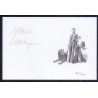Færøerne. 2012. Dr. Margrethe, Sorttryks-miniark. (AFA nr 735)