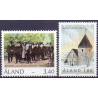 Åland. 1992. Landdagen og Hammerlands kirke. AFA nr. 63-64 **, st